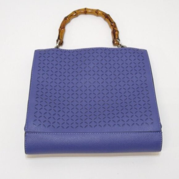 Dana Buchman Purse Faux Bone Cane Top Handle / Detachable Crossbody Strap NWOT - Picture 3 of 12